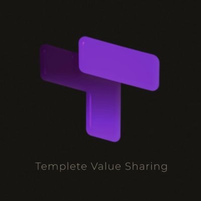 Template value sharing token